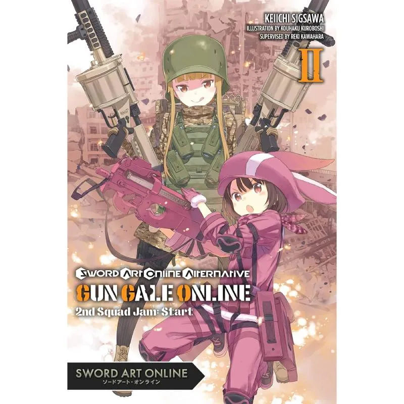 Sword Art Online Alternative Gun Gale Online vol. 02 Second Squad Jam: Start - cover