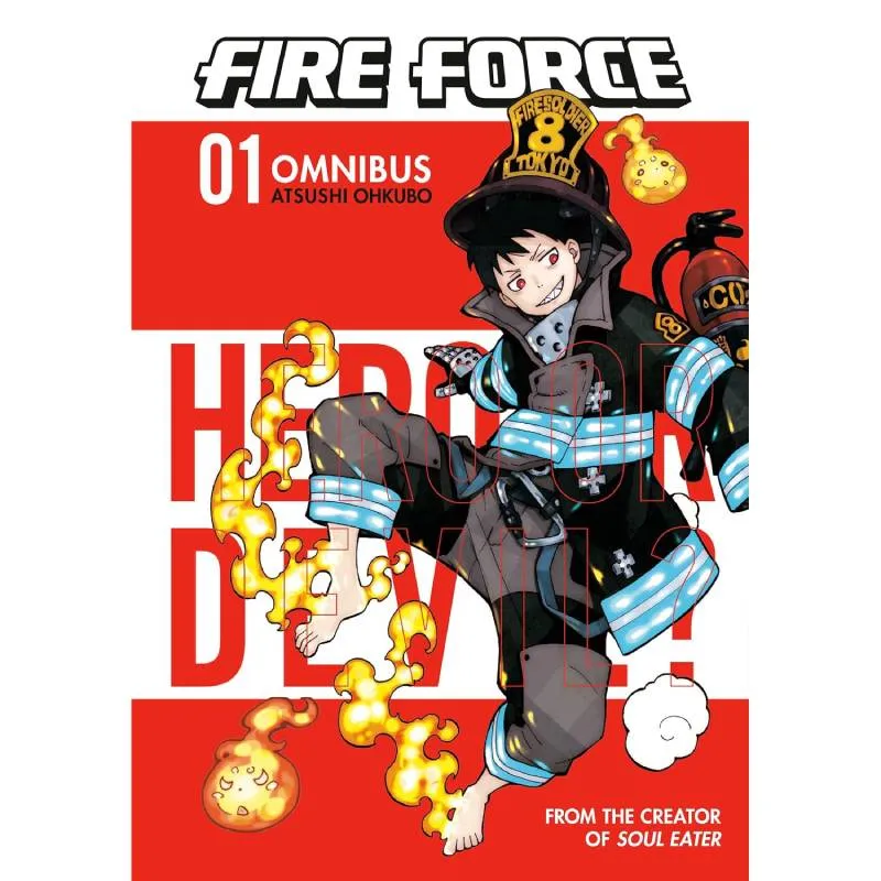 Fire Force Omnibus vol. 1 - cover