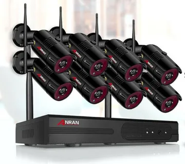 Profesionalni BEŽIČNI VIDEO NADZOR 8 Wireless KAMERA 8CH + SNIMAČ - cover