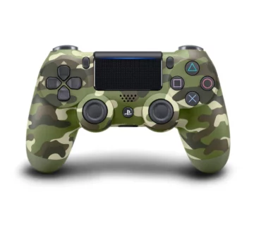 Playstation 4 (PS4) Dualshock Controller v2 Green Camo - kamuflažni igraći kontroler za PS4 - cover