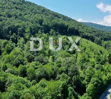 Gorski Kotar, Vrbovsko, poljoprivredno zemljište, 33.396 m2 - Draga Lukovdolska, Vrbovsko