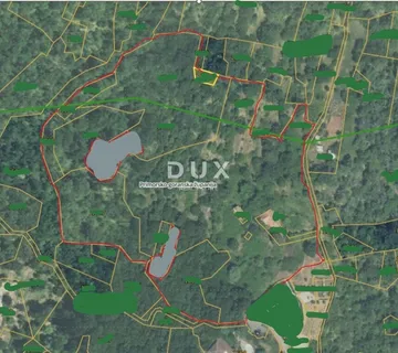 OPATIJA, DOBREĆ - Građevinsko zemljište s dodatnom zelenom parcelom, oaza mira i prirode, 20.550m2 - Dobreć, Opatija