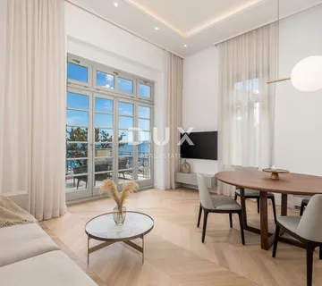 OPATIJA, CENTAR – unikatna nekretnina od 108 m2, remek-djelo austro-ugarske gradnje u centru Opatije