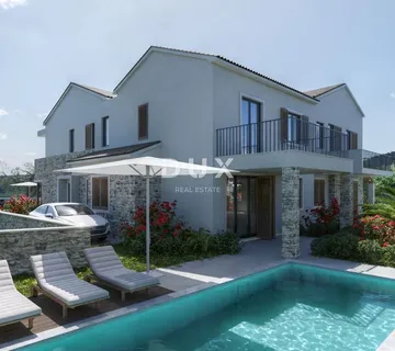 MURTER, JEZERA – NOVOGRADNJA, Dvoetažni apartman s bazenom - Jezera, Tisno