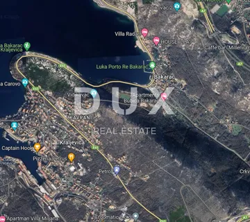 RIJEKA, BAKARAC - ZEMLJIŠTE 347 m2 - 650 METARA DO MORA!!! PRILIKA!!! - Bakarac, Kraljevica