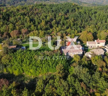 ISTRA, LUPOGLAV, OKOLICA – seosko imanje u Istri s 8 kuća na osami - zemljište od 22.000 m²
