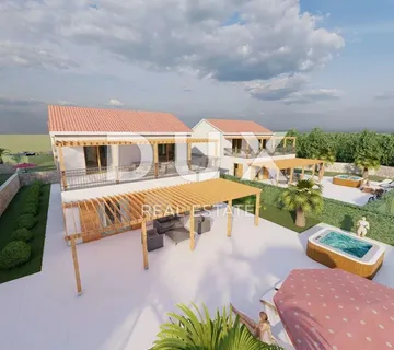 Otok Krk, Malinska, vila, 204 m2, novogradnja, bazen, luksuzno - Oštrobradić, Malinska-Dubašnica