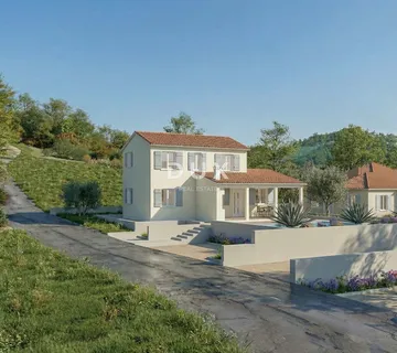 ISTRA, PIĆAN - Moderna vila s bazenom u mirnom selu
