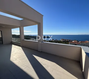 PRIMOŠTEN, DOLAC – NOVOGRADNJA! Penthouse s prekrasnim pogledom na more! PRILIKA!
