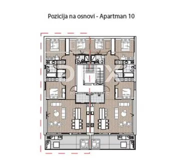OPATIJA, CENTAR – luksuzan penthouse s panoramskim pogledom na more i garažom, top lokacija