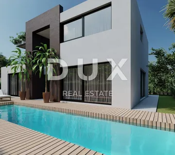ZADAR, PRIVLAKA - Roh bau vila pokraj mora