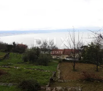 OPATIJA, LOVRAN, DOBREĆ- dvojna kuća 280m2 s panoramskim pogledom na more + okoliš 350m2 - Dobreć, Opatija