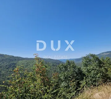ISTRA, BUZET - Zemljište s panoramskim pogledom
