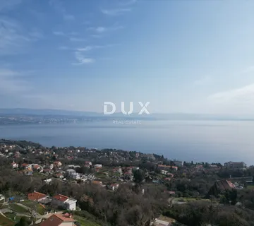 OPATIJA, LOVRAN - stan 87m2, DB+2S, 1.kat s panoramskim pogledom na more