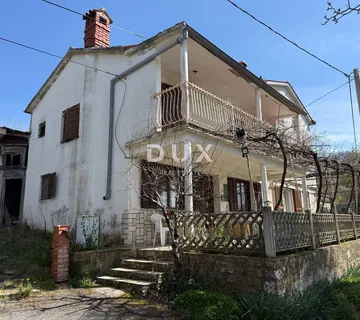 ISTRA, LABIN(Okolica) - Dvojna kuća s pogledom na more - Brgod, Raša