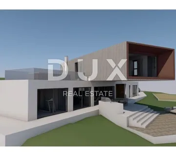 ISTRA, BUZET - Projekt moderne vile s pogledom na prirodnu ljepotu Istre