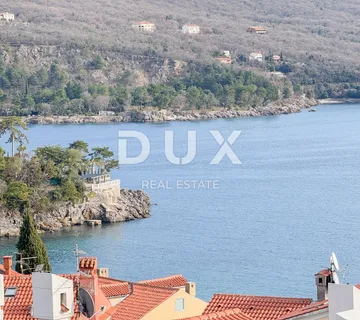 OPATIJA, VOLOSKO - stan 162 m2 s pogledom na more + pripadajuća okućnica 300m2