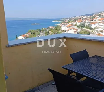 NOVI VINODOLSKI, POVILE - lijepi 2S+DB s pogledom na more - Povile, Novi Vinodolski