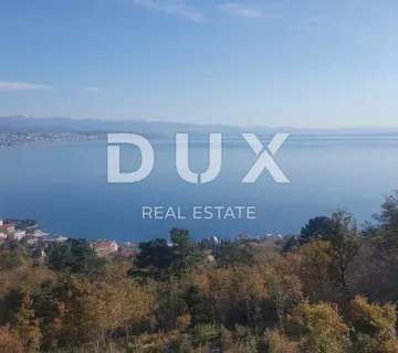 OPATIJA - građevinsko zemljište 10184m² S GRAĐEVNOM DOZVOLOM!! za obiteljsku kuću / villu / stambenu zgradu – stanove