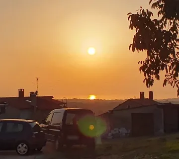 ISTRA, POREČ - Kamena kuća s pogledom na more