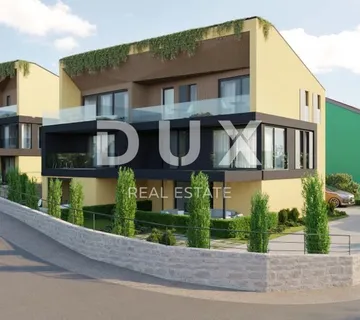 OTOK KRK, GRAD KRK - Apartman 2S+DB u novogradnji sa vrtom