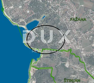 ISTRA, FAŽANA Poljoprivredno zemljište pred urbanizaciju u Valbandonu 480 m2 - Valbandon, Fažana