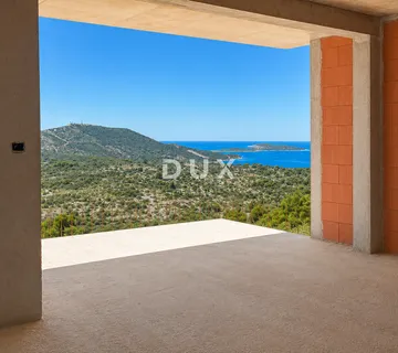 DALMACIJA, PRIMOŠTEN – Stan 2S+DB na 1. katu, terasa i pogled na more