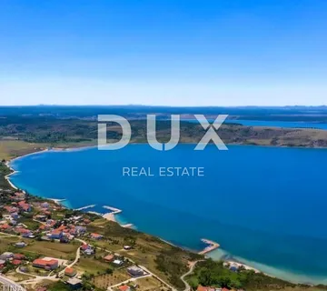 ZADAR, RTINA - prekrasno zemljište prvi red do mora - Rtina, Ražanac