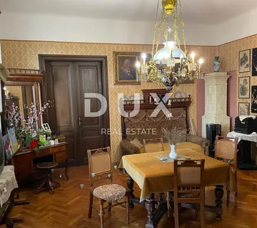 RIJEKA, BULEVARD - unikatni gospodski stan 3S+DB u staroj villi na ekskluzivnoj lokaciji! PRILIKA!