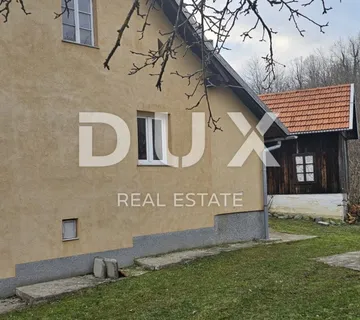 GORSKI KOTAR, MORAVICE - uređena kuća s okućnicom - Moravice, Vrbovsko