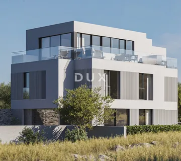 Murter, Podvrške, 1-sobni stan, 60,30 m2, pogled na more - Murter, Murter-Kornati
