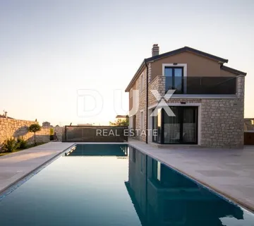 Istra, Nova Vas, luksuzna dvojna vila, 146.42 m2, bazen, terasa - Nova Vas, Brtonigla