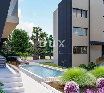 ZADAR, SUKOŠAN - Novogradnja sa zajedničkim bazenom 110 m od mora S1