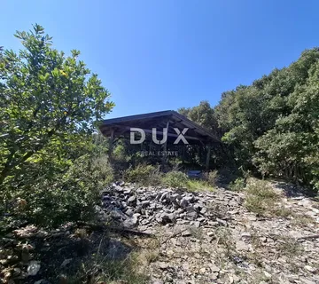 Istra, Krnica, poljoprivredno zemljište, 550m2, pogled more - Pavićini, Marčana