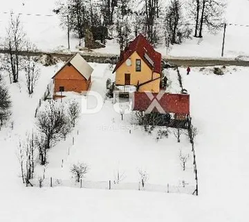 GORSKI KOTAR, MRKOPALJ - Potpuno namještena kuća za odmor