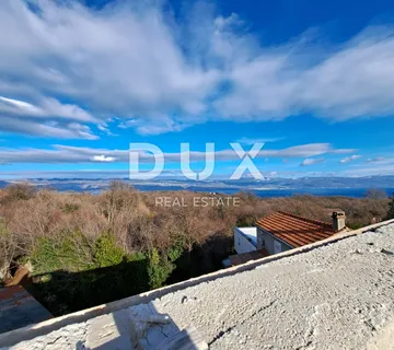 OTOK KRK - Rohbau s bazenom i pogledom na more