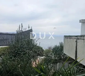 OPATIJA- stan 65m2 podjeljen u 2 aparmana s pogledom na more + okoliš