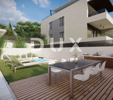 Opatija, Ika, Dvoetažni stan, 131 m2, pogled, okućnica - Ika, Opatija