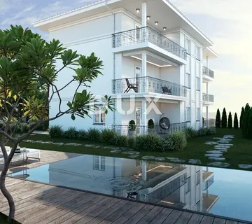 OPATIJA, IČIĆI - NOVO - ekskluzivna novogradnja s bazenom i panoramskim pogled na more, veći stan s terasom blizu mora - Ičići, Opatija