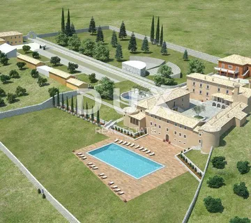 LABIN- RABAC - Stancija iz 17. stoljeća 3000m2 + okoliš 18772 m²