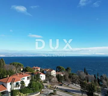 OPATIJA, LOVRAN - stan DB+3S s prekrasnim pogledom na more + bazen + okoliš