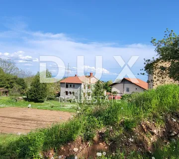 OPATIJA, VEPRINAC, ZAGRAD - teren sa građevinskom dozvolom - Veprinac, Opatija