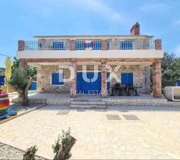 OTOK PAŠMAN, ŽDRELAC - Luksuzna kamena vila s bazenom pokraj mora - Ždrelac, Pašman