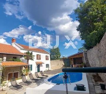 CRIKVENICA, TRIBALJ - dvije kuće za odmor s bazenom - Tribalj, Vinodolska općina
