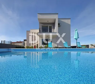 ZADAR, ZATON - Moderna vila s grijanim bazenom - Zaton, Nin