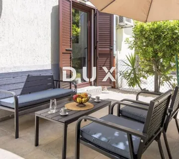 Opatija, Lovran, 72 m2, balkon, terasa, renoviran, namješten