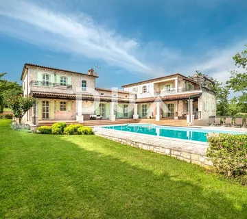 ISTRA,VIŠNJAN - Luksuzna kamena vila s bazenom