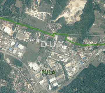 Istra, Pula, poljoprivredno zemljište, 3 ha, industrijska zona