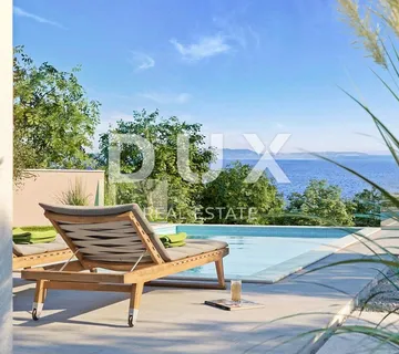 ISTRA, RABAC - Vila s panoramskim pogledom na more - Rabac, Labin