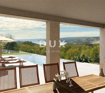 ISTRA, RABAC – Pogled na more! Građevinsko zemljište s dozvolom za gradnju - Rabac, Labin